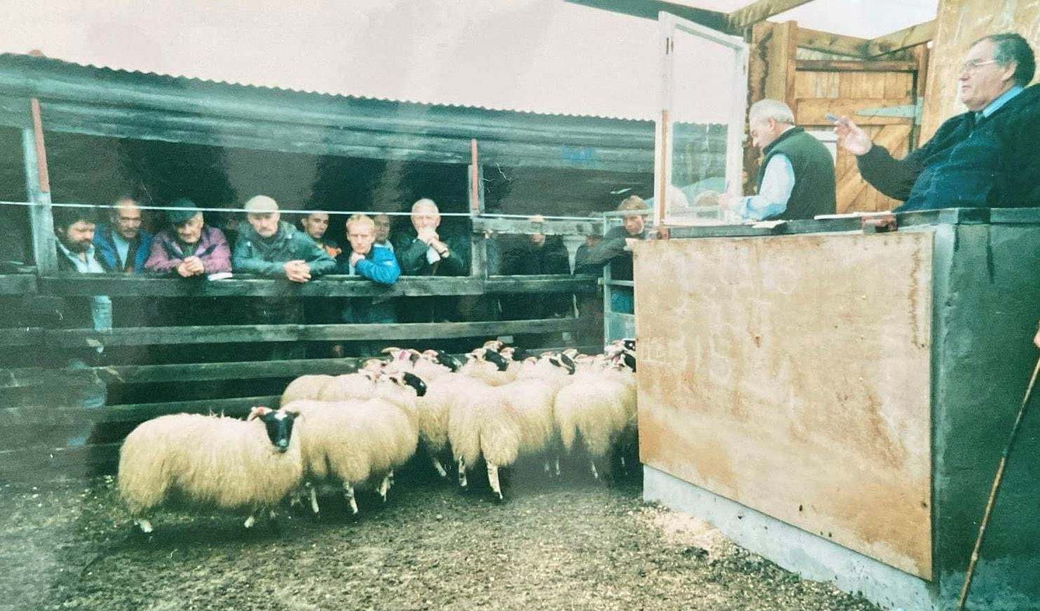 Mr Ormiston told the Strathy: "“I got old pictures from Christine, the daughter of Chris Murphy one of the last auctioneers from ANM marts."