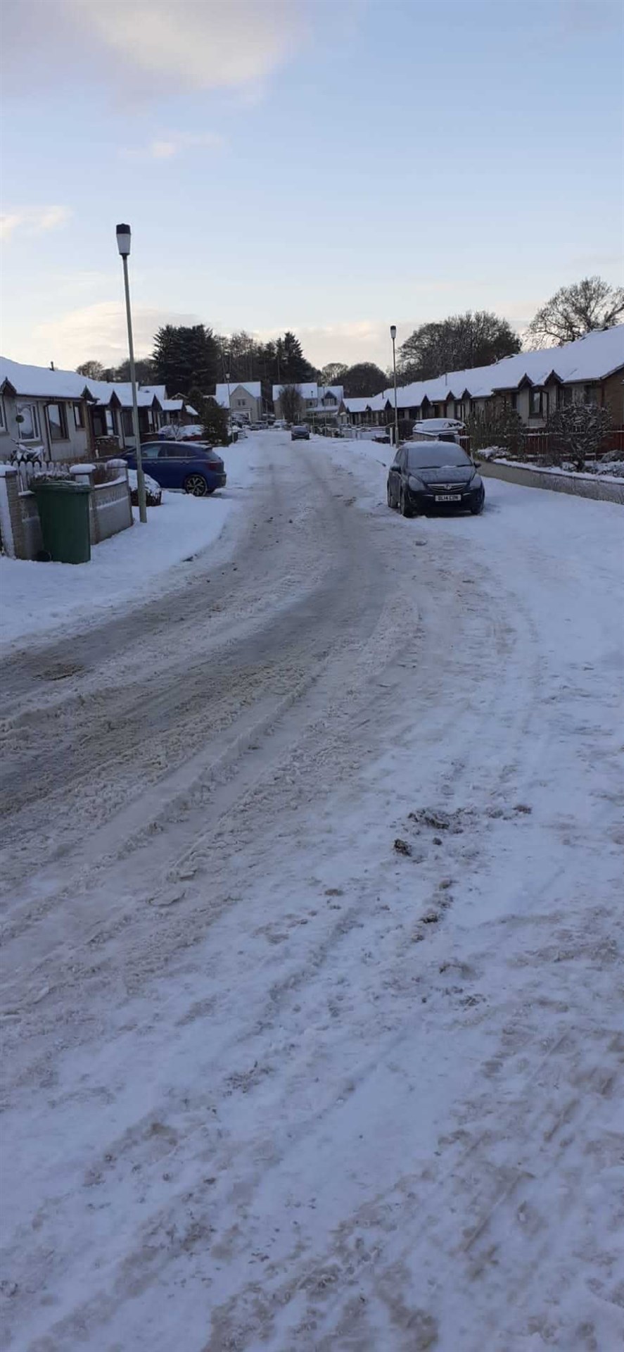 Snow in Cradlehall.