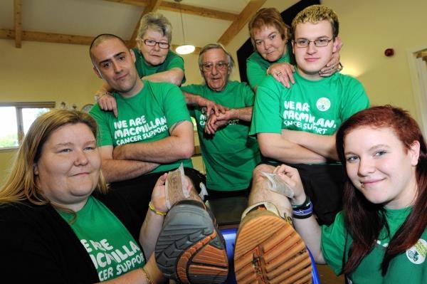 Wilma Wilson and Sally Williams from Milton have raised about £2,000 for Macmillan Cancer Support over the past five years