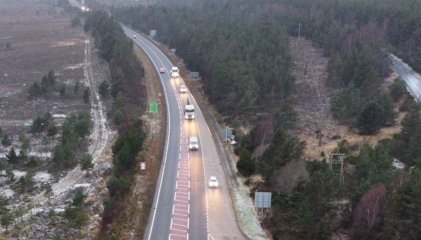 Highway to Held-up: the A9 was to have been completedly dualled within the next 14 months. Picdture: Sandrone