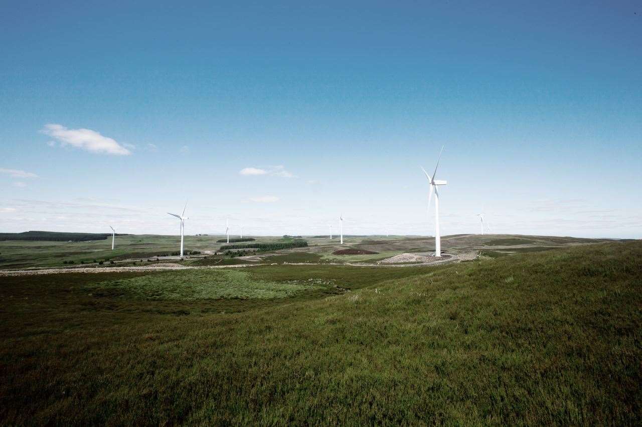 Vattenfall's Ray Wind Farm in Northumberland.