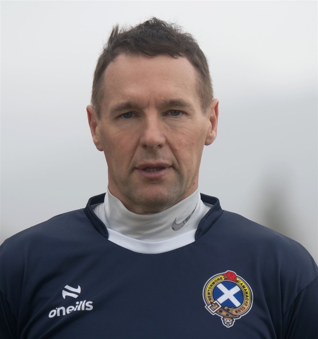 Newtonmore keeper Kenny Ross has praised his entire defence for their run of cleansheets. Picture: Callum Mackay.