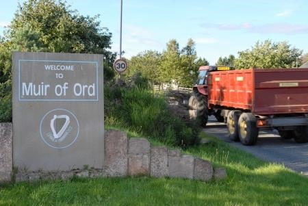Muir of Ord receives £15,000 a year from a wind farm community benefit fund