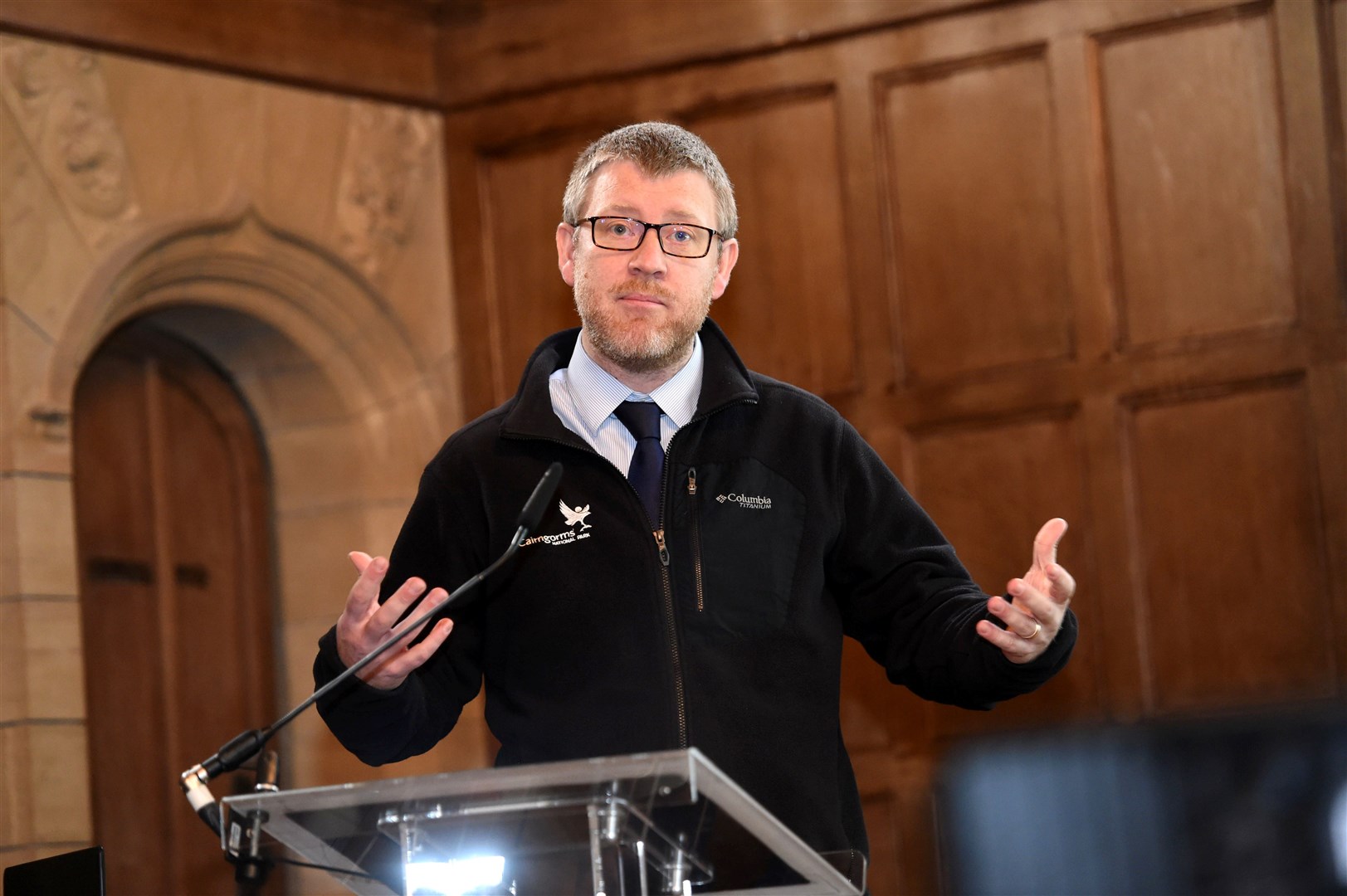 Grant Moir, chief executive of the Cairngorms National Park Authority, is urging people to find out more. Picture: Callum Mackay.