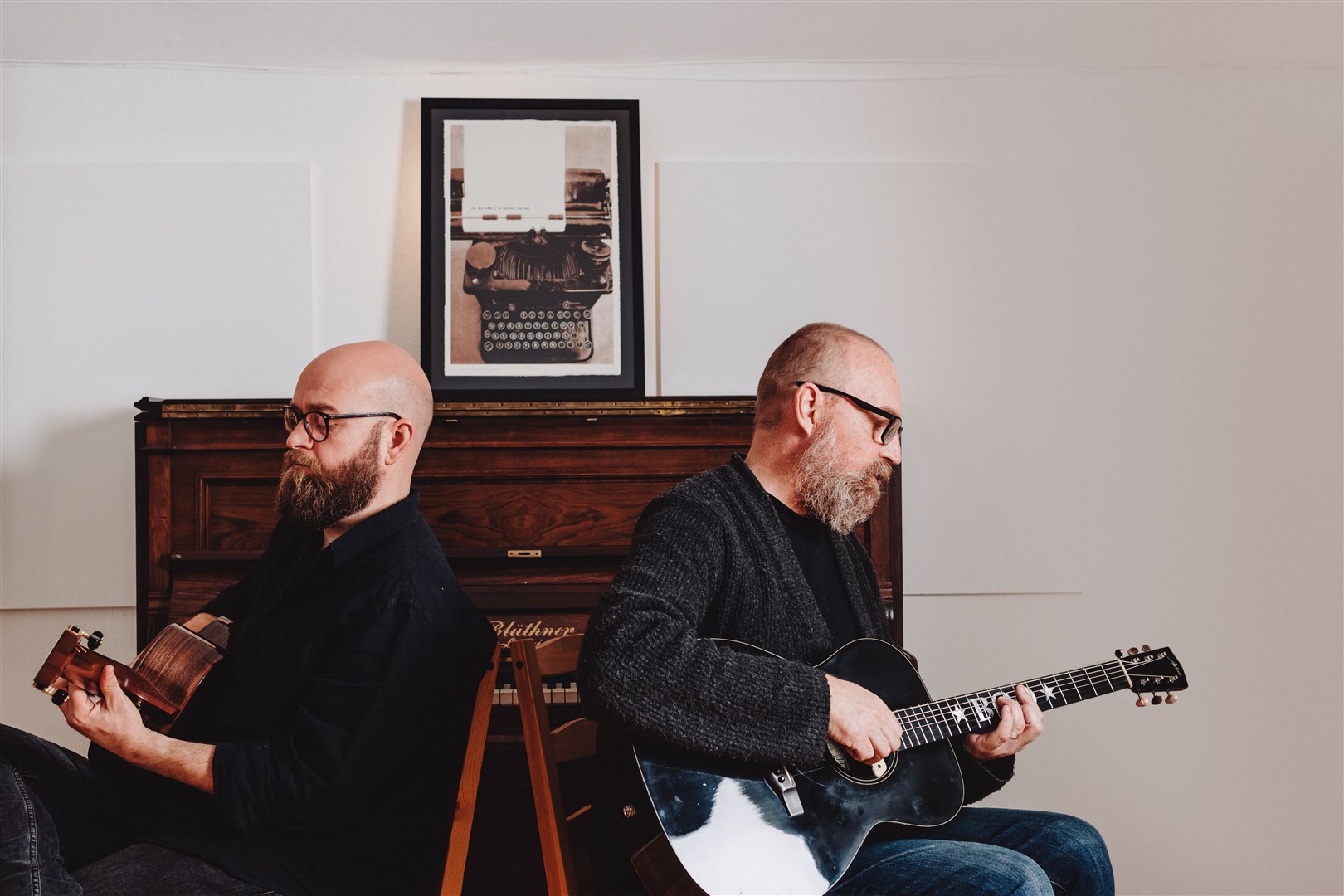 Findlay Napier and Boo Hewerdine. Photo by Elly Lucas