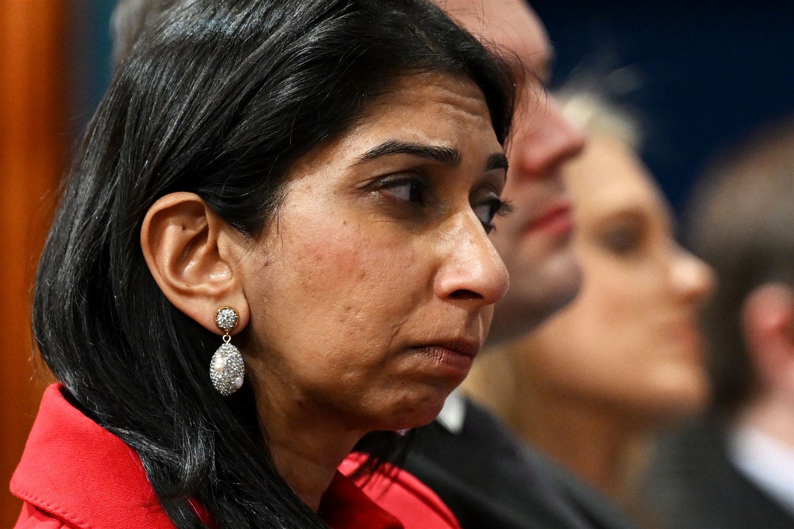 Home Secretary Suella Braverman has distanced herself from an email sent to Tory supporters (Leon Neal/PA)
