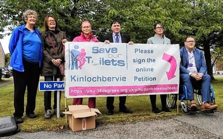Toilet Closures Protest, Toilet Closures, Public Toilets, Highland Council