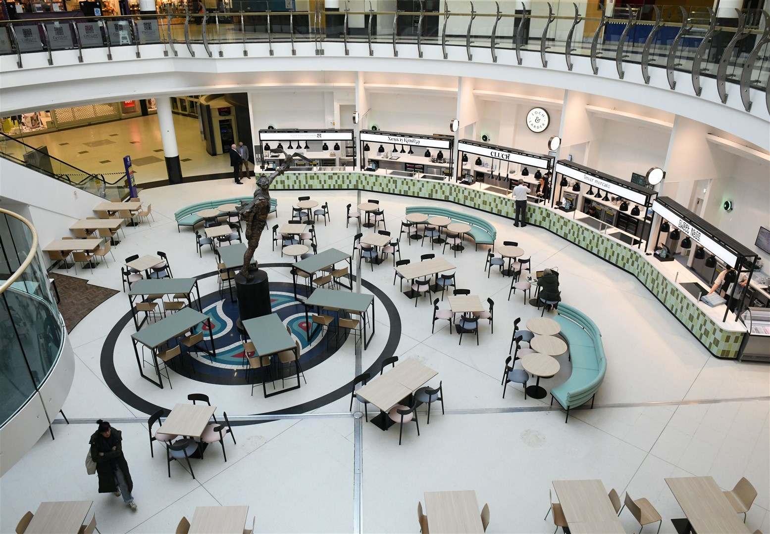 Loch & Larder food court in the Eastgate Shopping Centre has closed after two years. Picture: James Mackenzie.