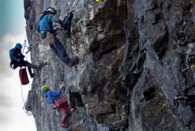 More exposure... rock climbing is just one of the sports to have benefitted from coverage on The Adventure Show.