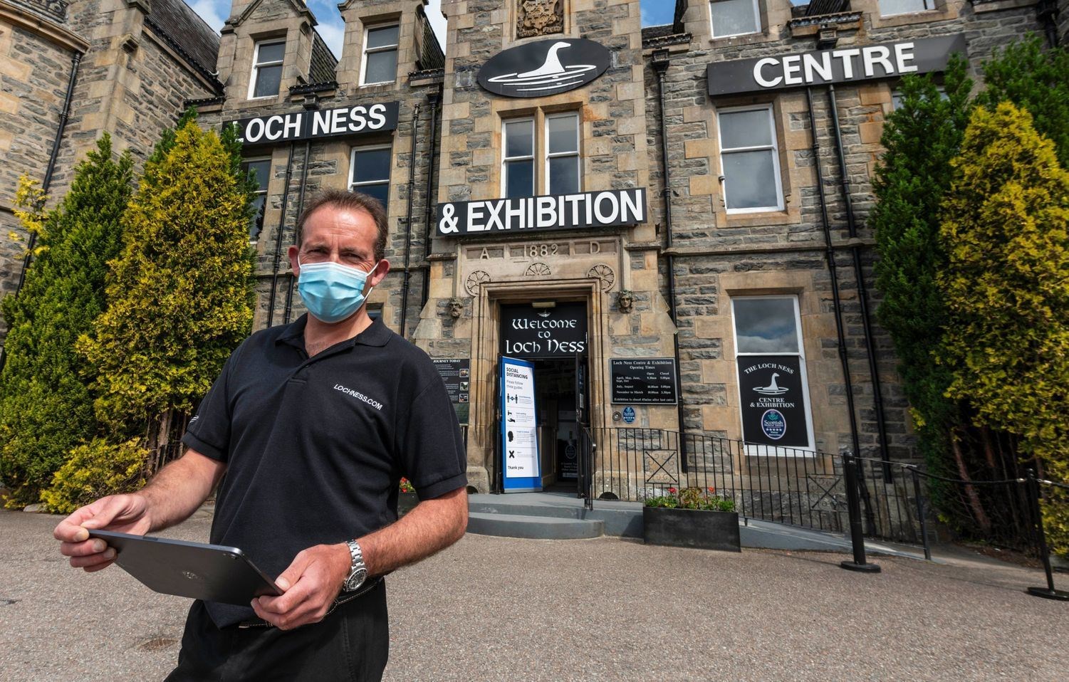 Loch Ness Centre and Exhibition director Robie Bremner.