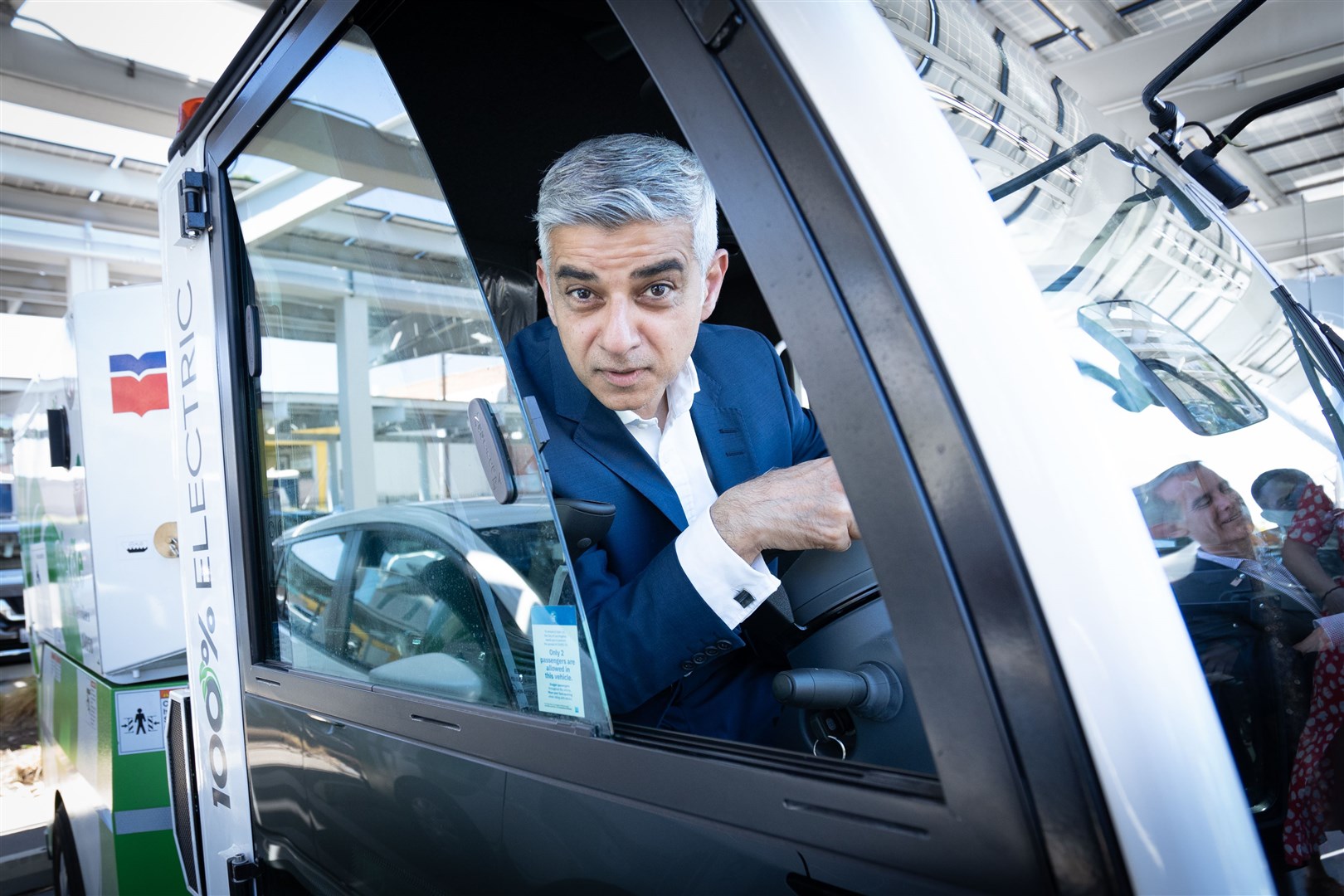 Sadiq Khan extended the Ulez zone from everywhere within the North and South Circular roads to cover all London boroughs from August 29 (Stefan Rousseau/PA)