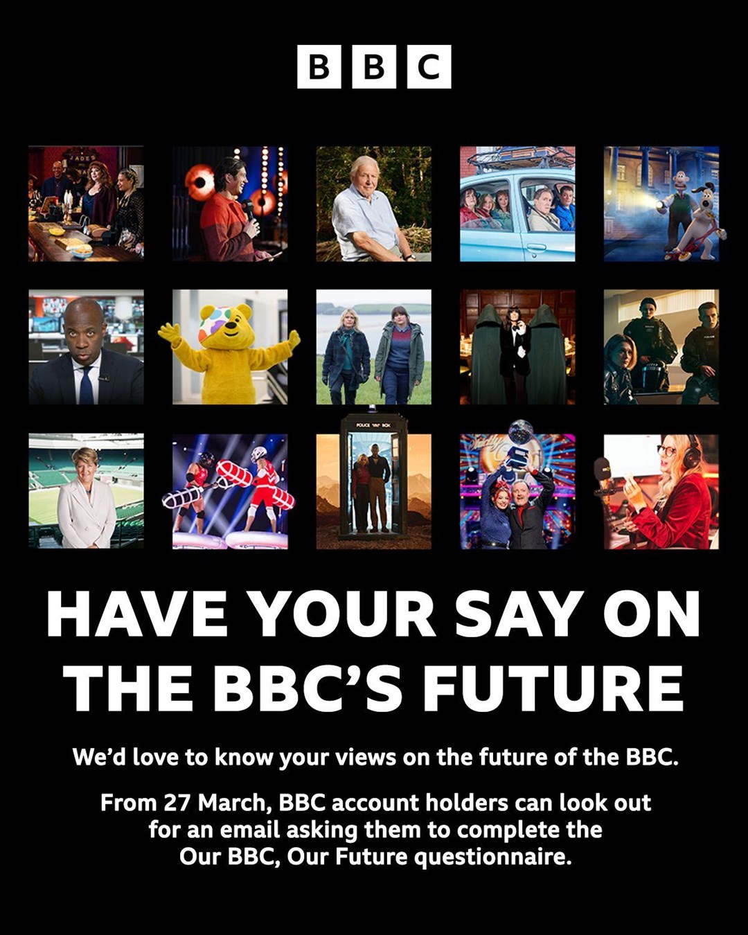 Have your say on Auntie.