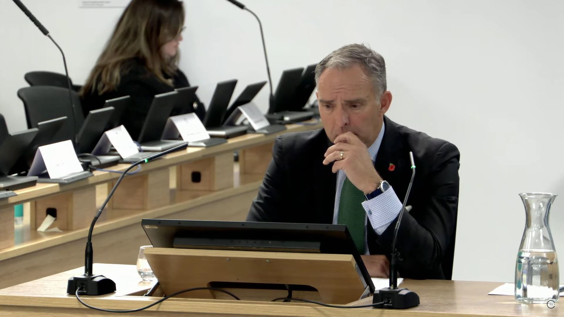 Lord Mark Sedwill gives evidence to the Covid inquiry (UK Covid-19 Inquiry/PA)