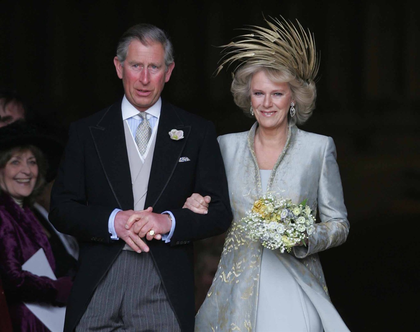 Charles and Camilla were finally married on April 9 2005 in a civil ceremony, followed by a blessing the same day (Reuters/Pool/PA)