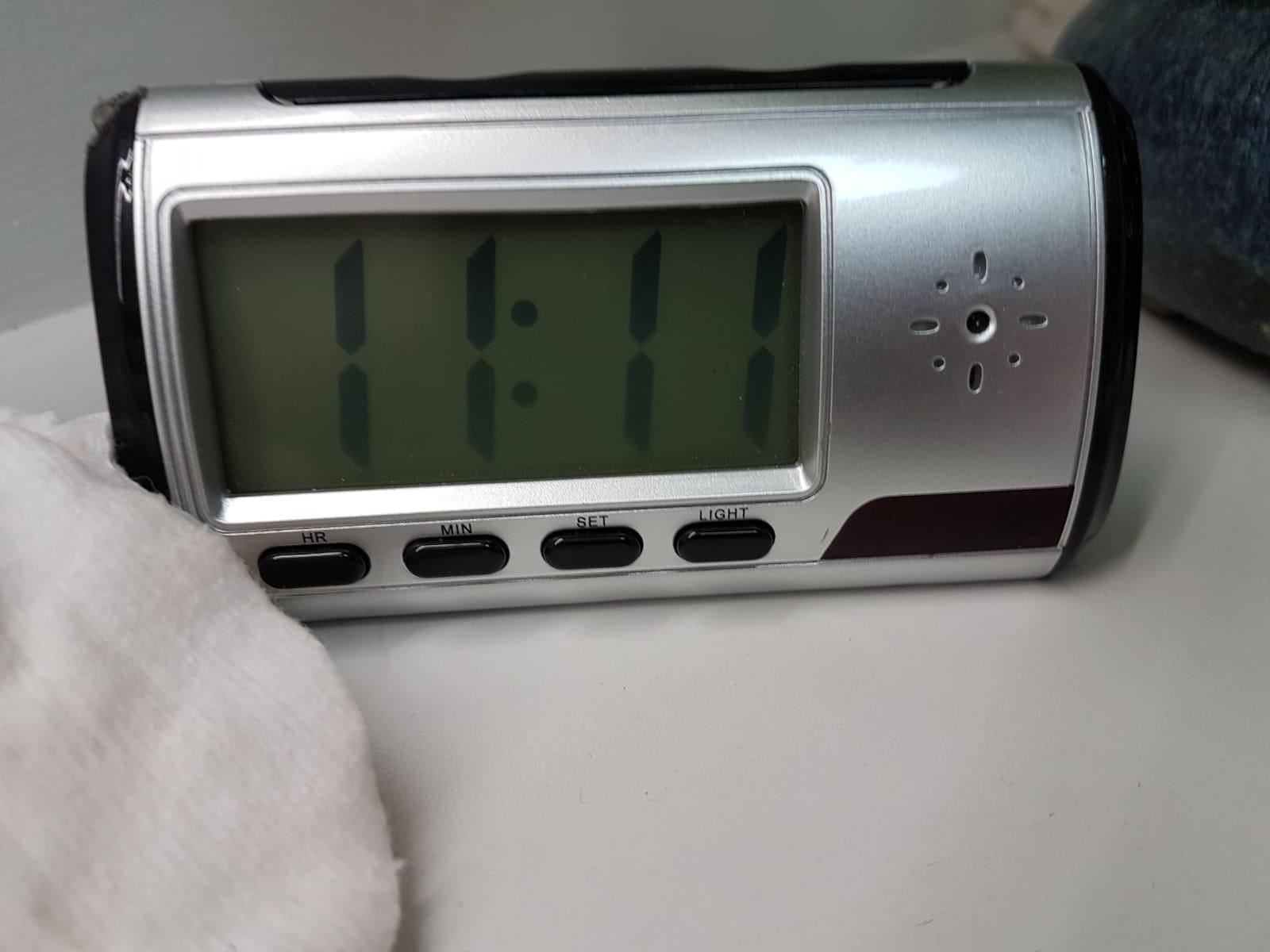 David Glover used a camera disguised as an alarm clock to secretly film his victims (Cambridgeshire Police/ PA)