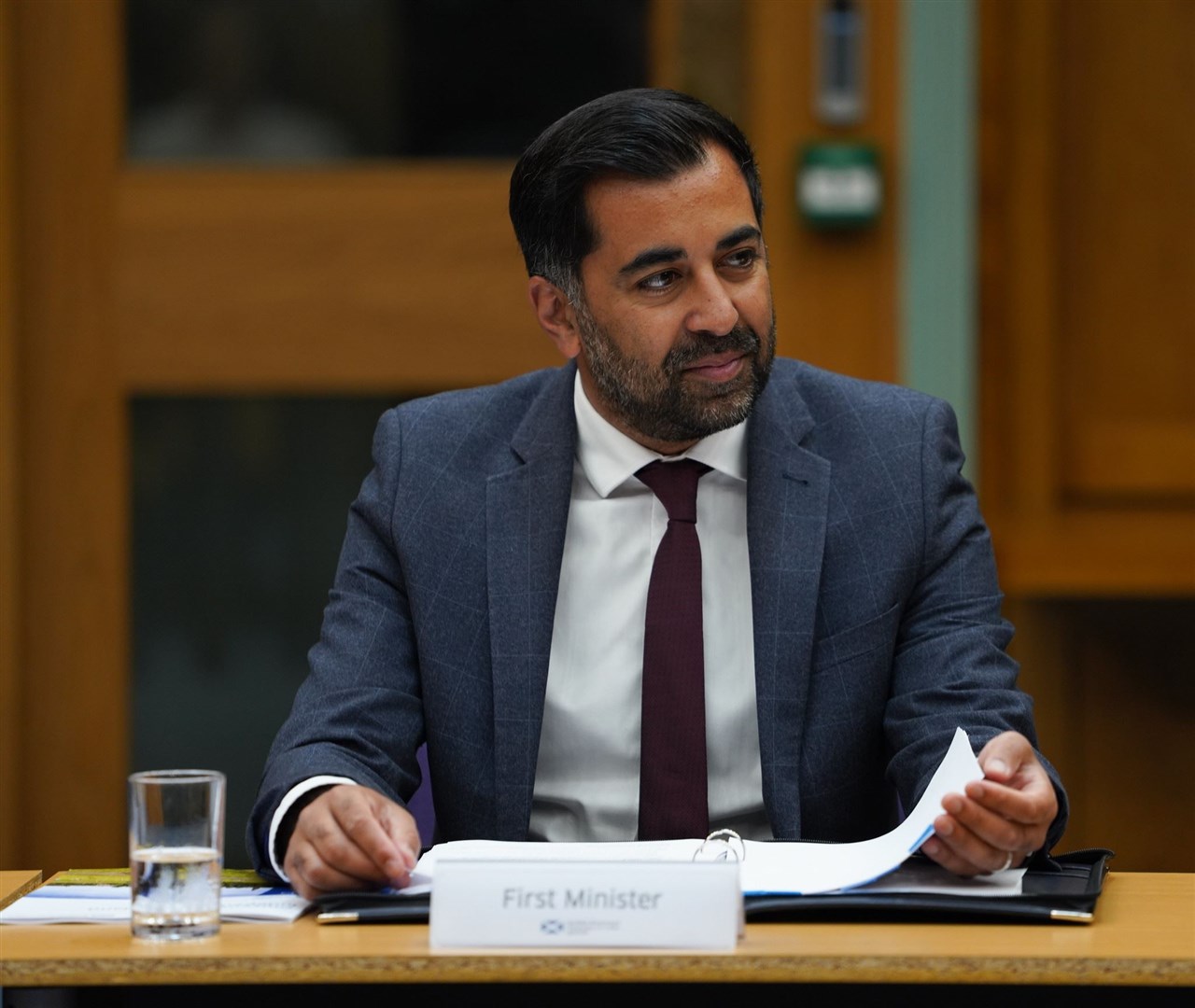 First Minister Humza Yousaf.