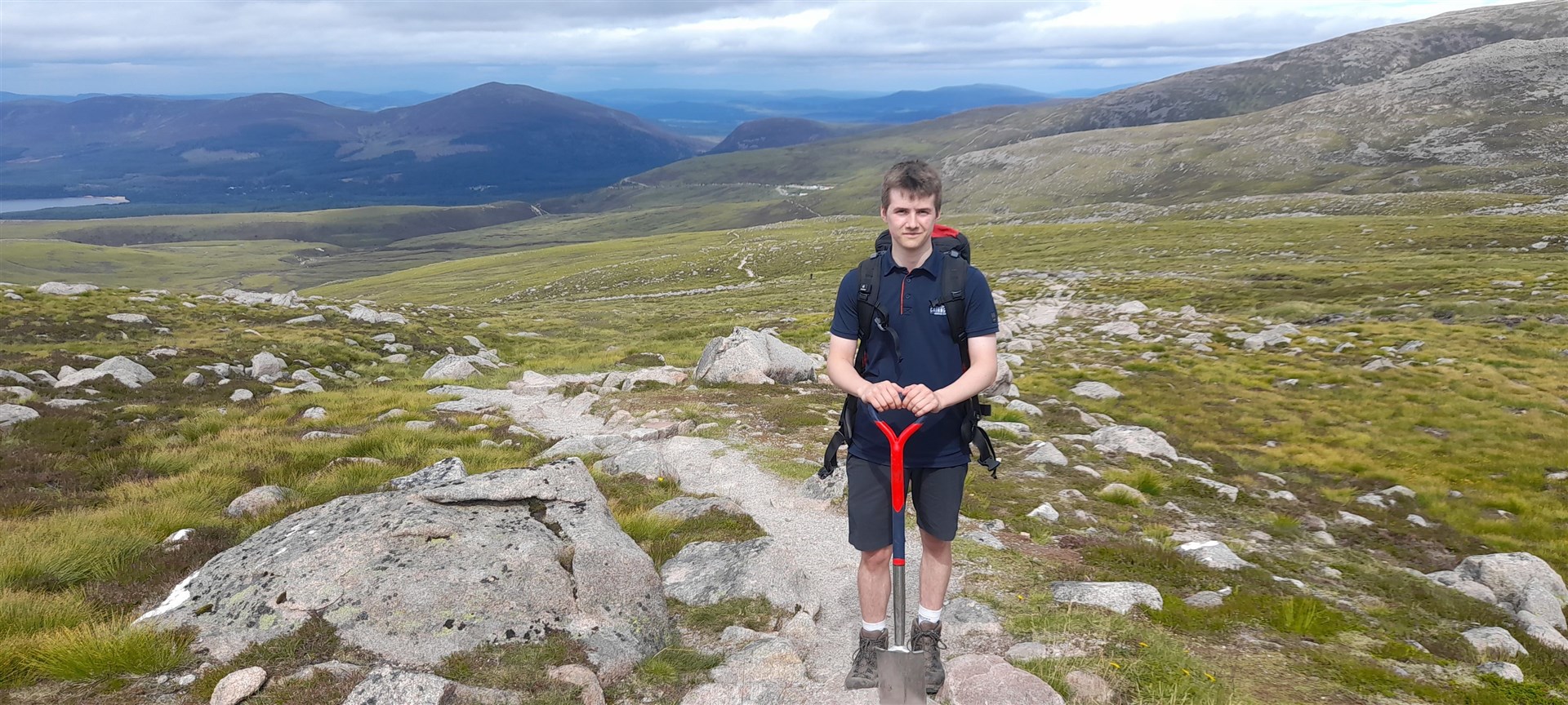 Matthew Boyd is undertaking a Modern Apprenticeship in Rural Skills at Cairngorm Mountain.