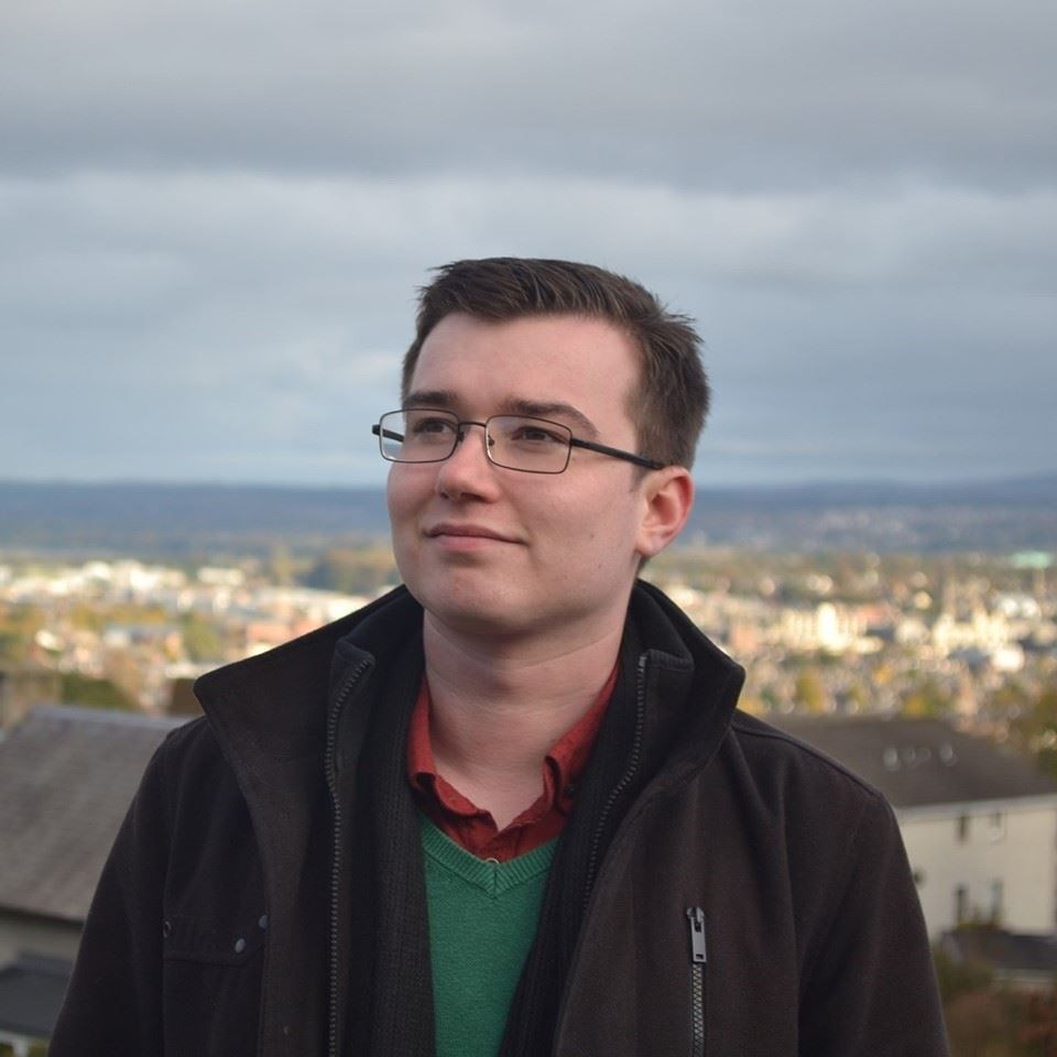 Scottish Labour candidate Lewis Whyte who is bidding to become the strath's next MP.