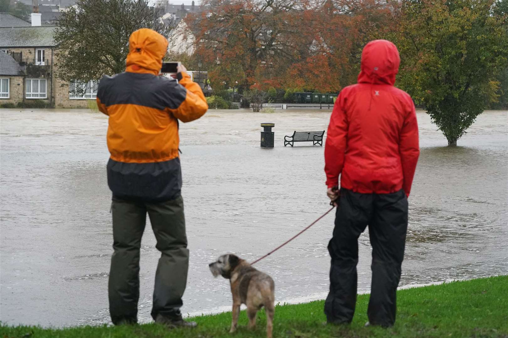 Cockermouth, Cumbria, was also affected by high water levels (Owen Humphreys/PA)