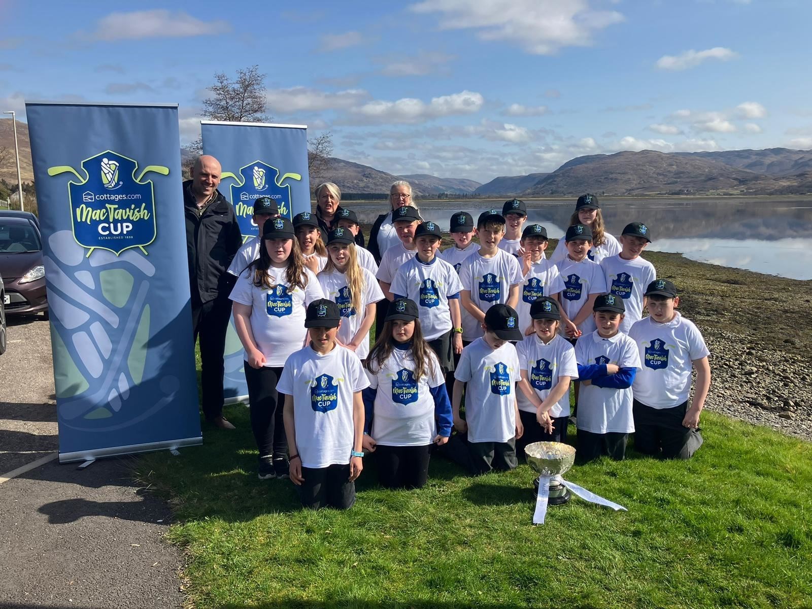 The draw was conducted earlier this afternoon by pupils from Lochcarron Primary School.