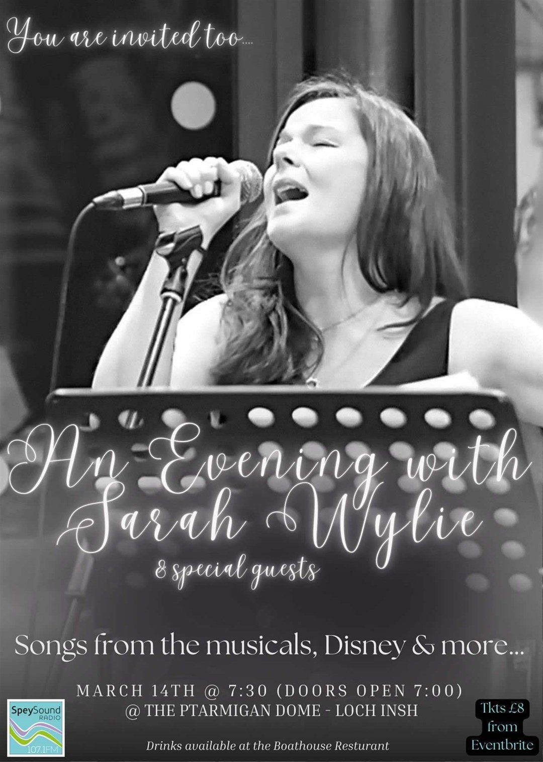 Singing for Speysound: popular broadcaster Sarah Wylie wants to raise funds for her community station