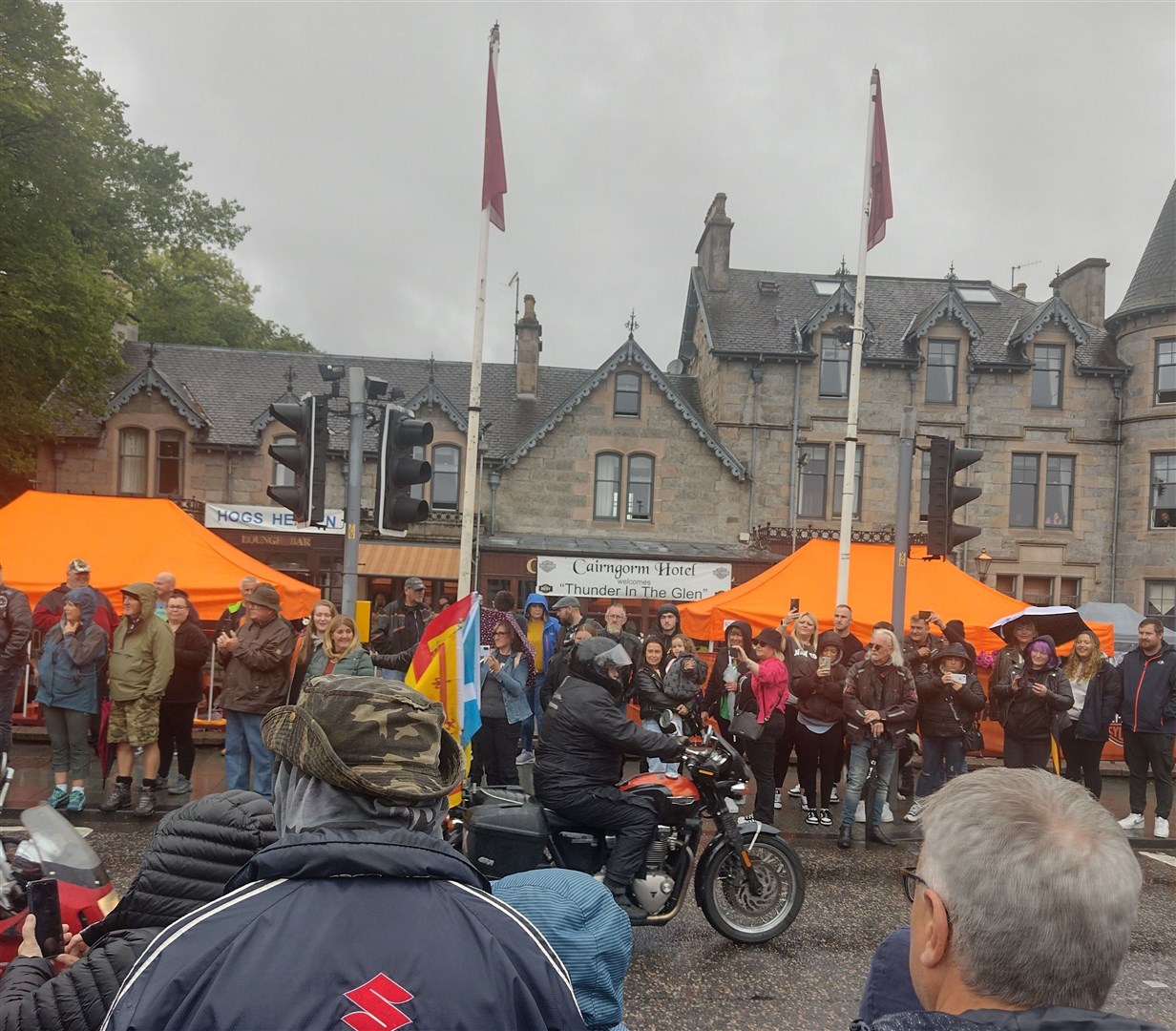 Once again the Cairngorm Hotel is saluting the Harleys this year.