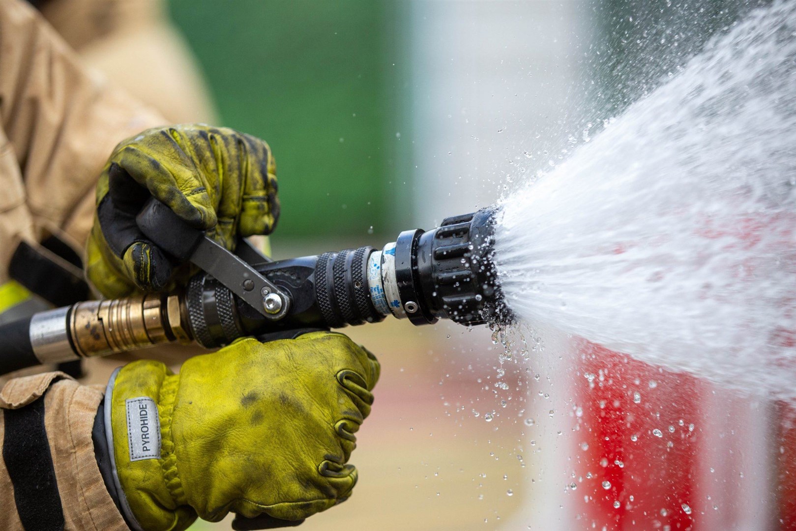 Fire and rescue crews extinguished the blaze (stock image).