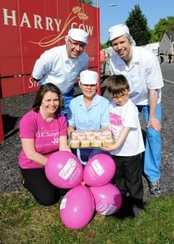 Alison Gordon, David Gow, Sarah McIntosh, Ben Gordon and Fraser Gow at the launch