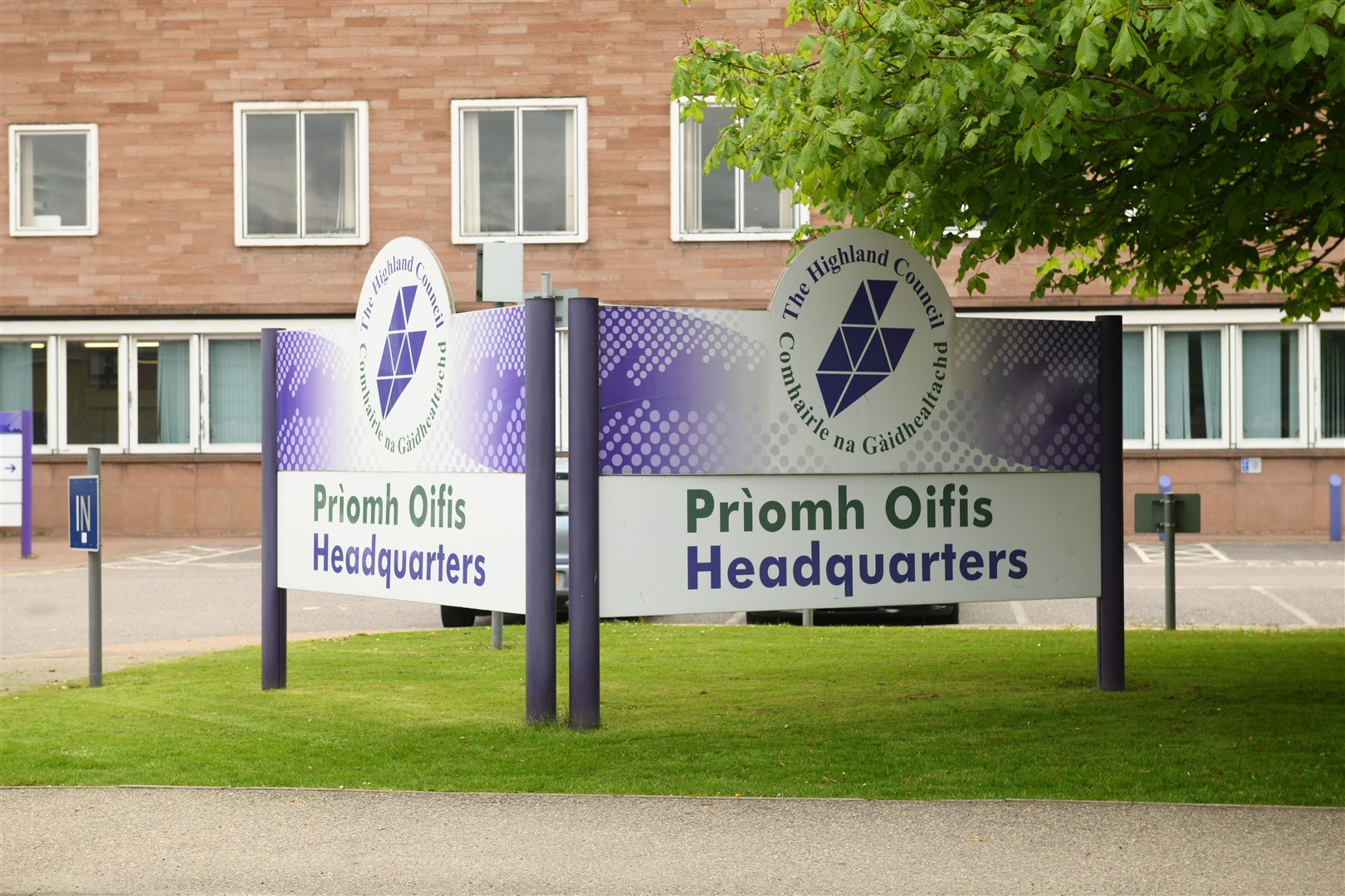 Highland Council Headquarters locator May 2023. Picture: James Mackenzie.