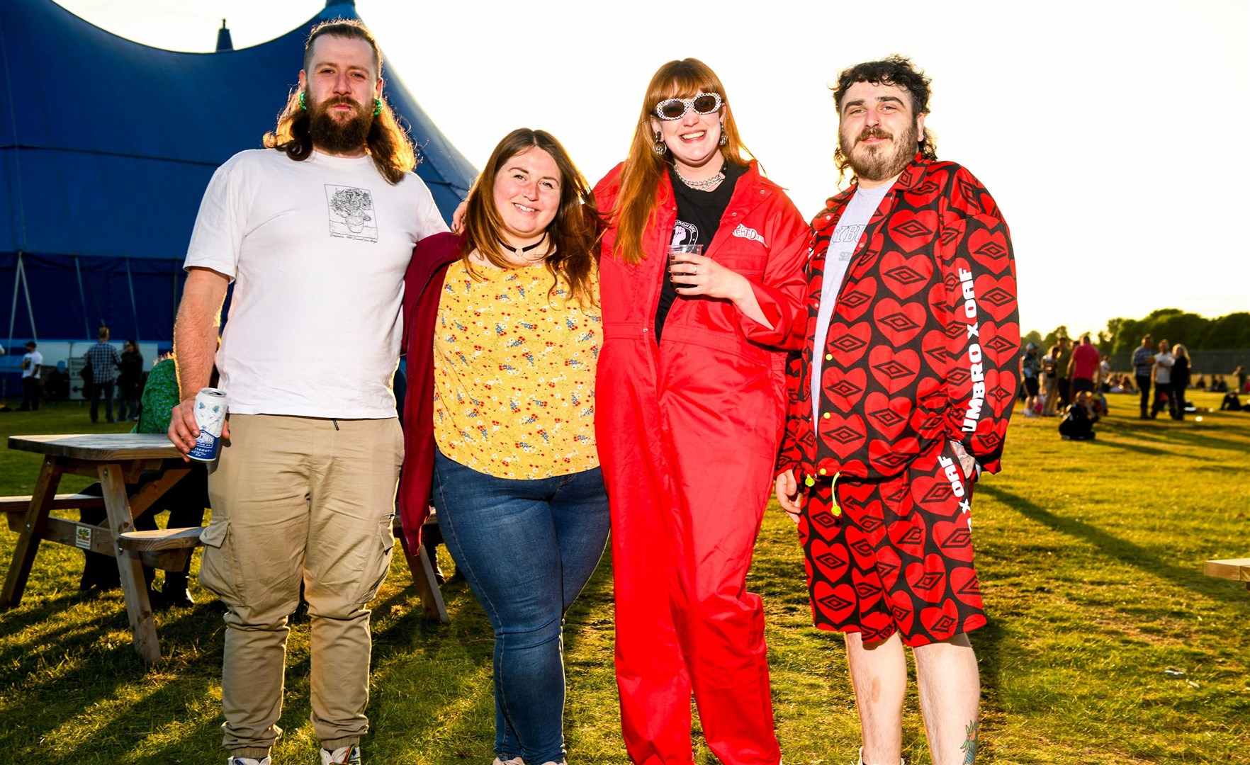 Scott Borthwick, Phoebe Dowens, Miranda McCann and Karl McGregor. Picture: James Mackenzie.