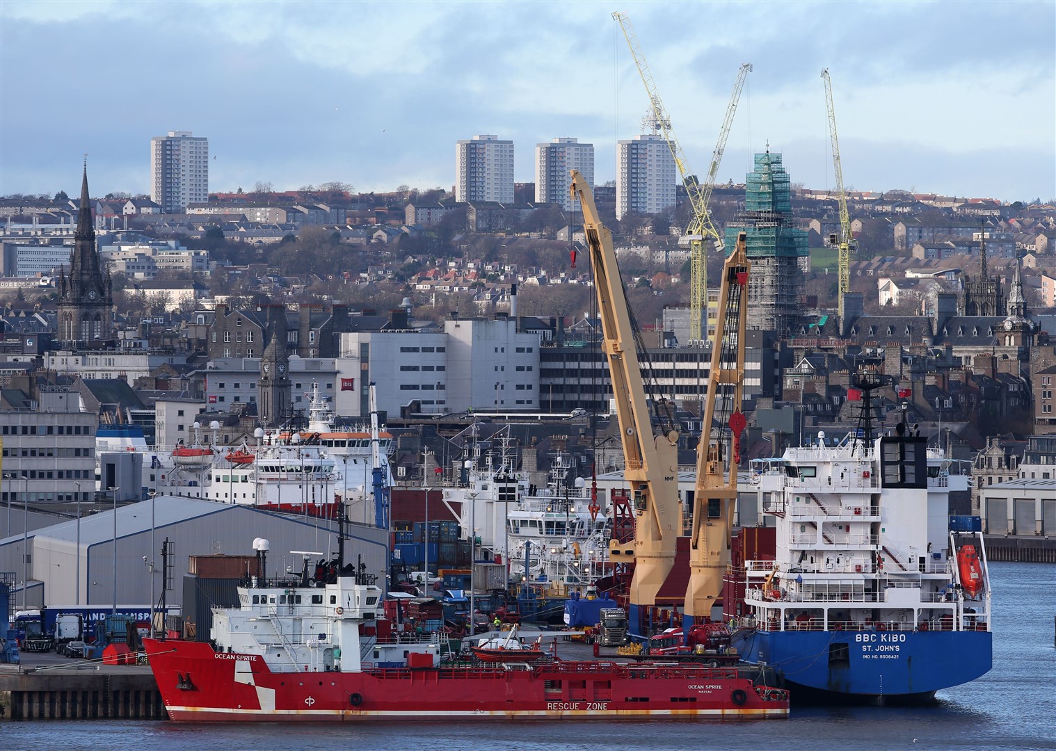 Companies are pessimistic about Aberdeen’s future as an energy hub, the survey found (Andrew Milligan/PA)