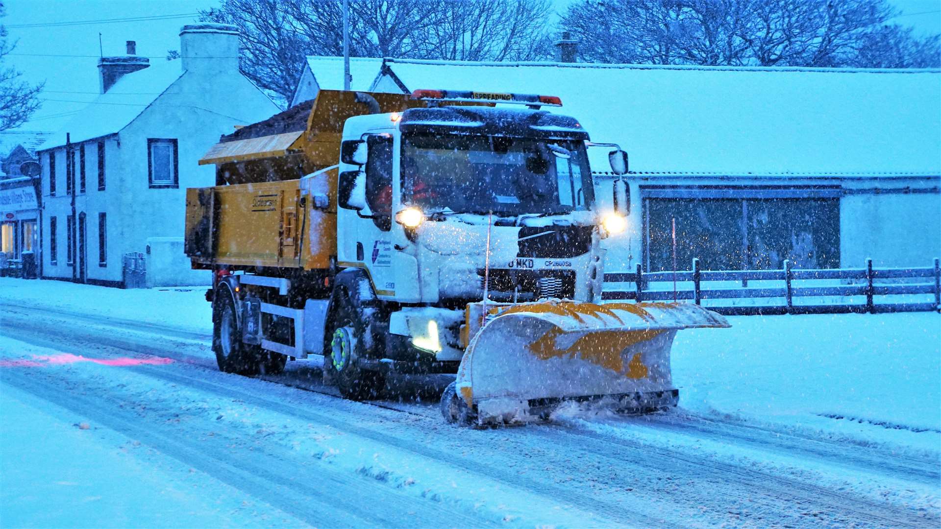 A Highland Council snow gritter (stock image). Picture: DGS