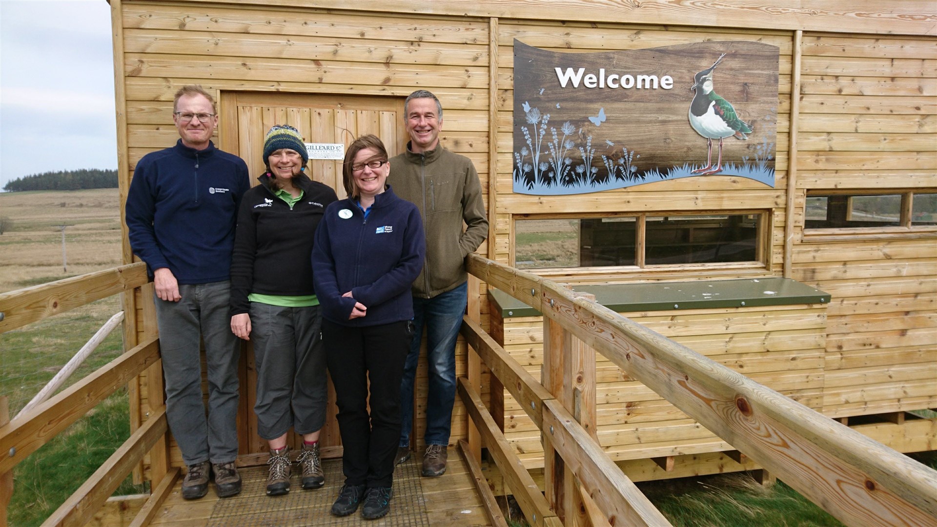 The opening of a new bird hide is just one of many projects helping to benefit Tomintoul and the Glenlivet area.