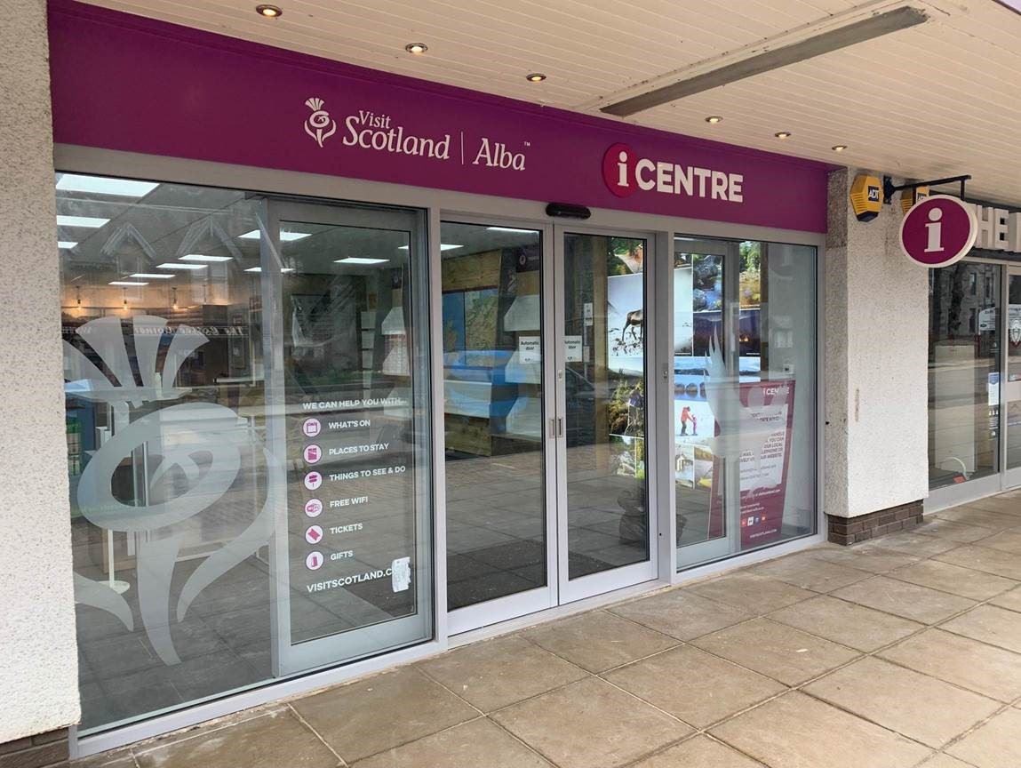 DOOMED: Aviemore's popular tourist information centre.