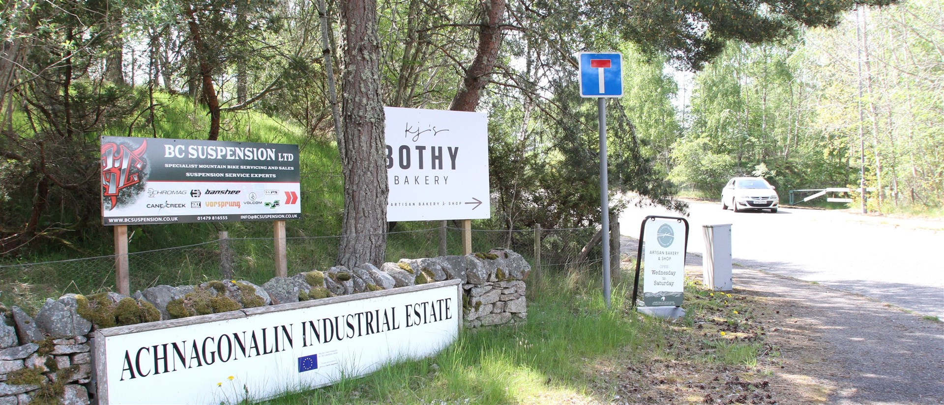 GRANTOWN CENTRE: The Achnagonalin Industrial Estate is just off the A95 on the south side of the Strathspey capital.