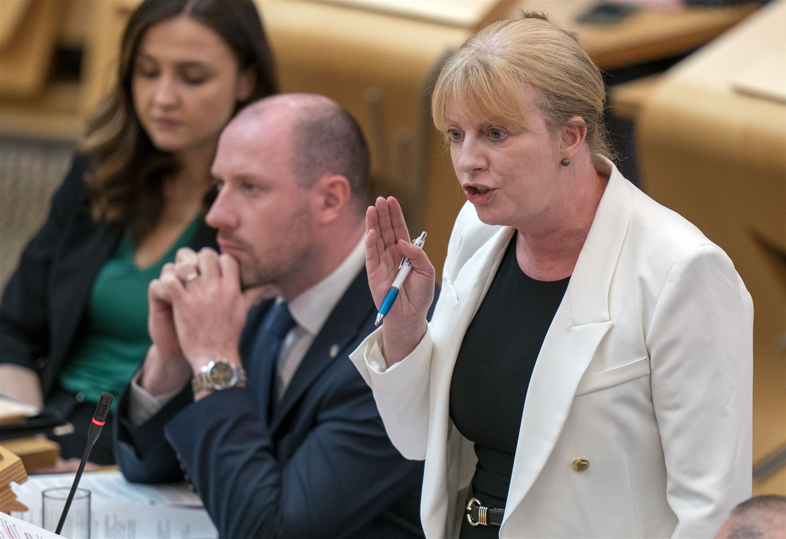 Scottish Deputy First Minister Shona Robison called on the Chancellor to deliver investment in public services (Jane Barlow/PA)