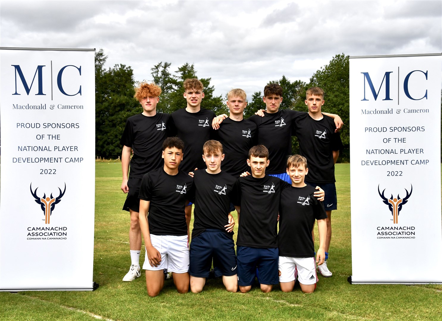 Representing the strath were: Back row Calum Moneagle, Bobby Russell, Euan Dingwall, Tristan Ross, Kyle Clark.Front row Fergus Sherlock, Sam Thain, Ross Haig and Tony Thain.