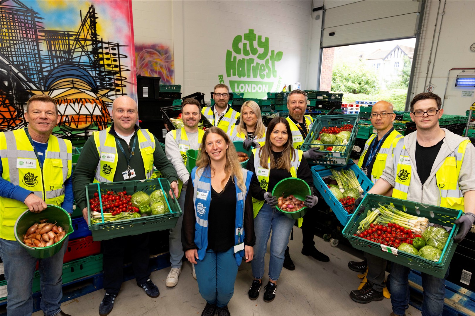 City Harvest in London has been distributing unused meals from the Caledonian Sleeper's southbound trains. Picture: David Parry.