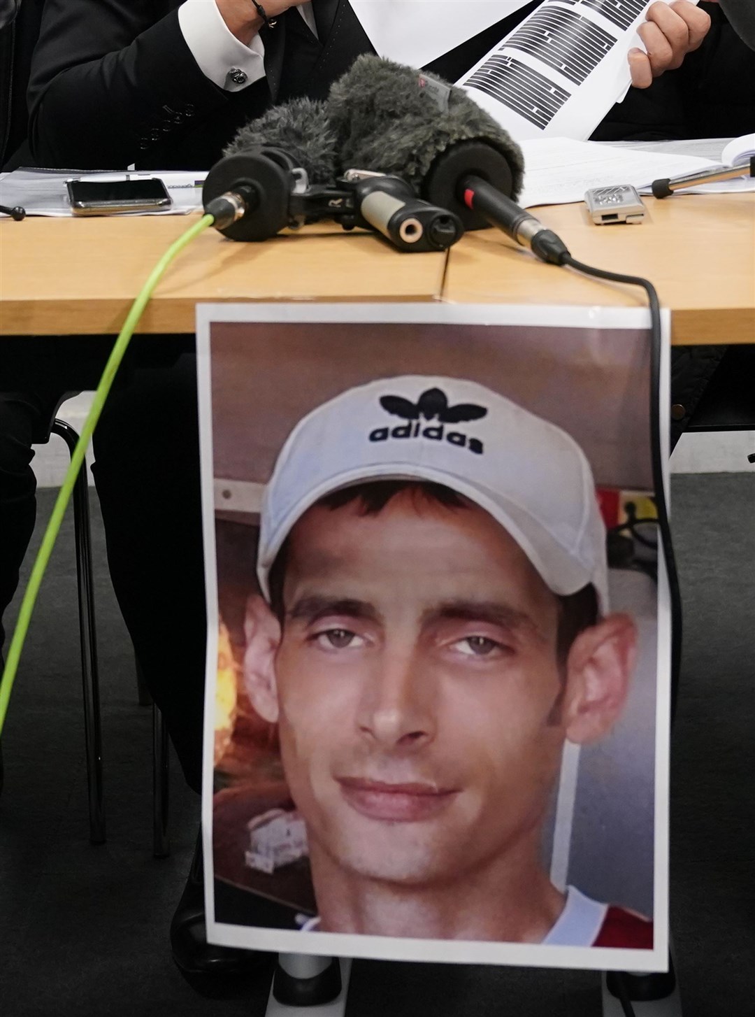 A family photo of Joseph Sneddon who died after coming into contact with police (Andrew Milligan/PA)