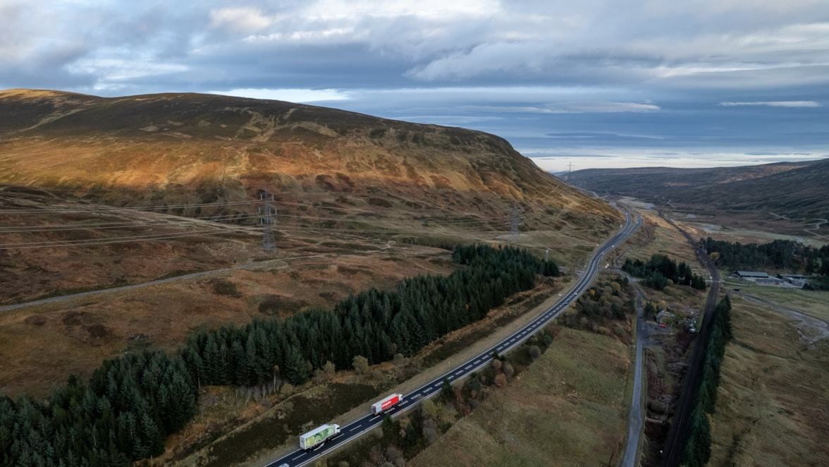 Calls to accelerate or reschedule parts of the A9 dualling programme to tackle the deadliest sections first have been rejected. Courtesy: Transport Scotland.