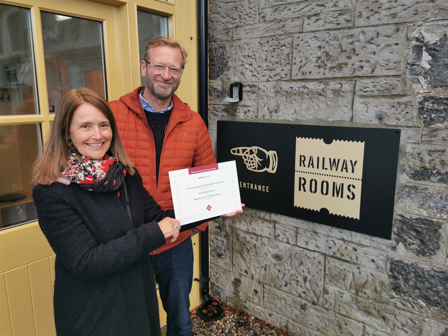 HIGHLY COMMENDED: Jillian and David Robertson