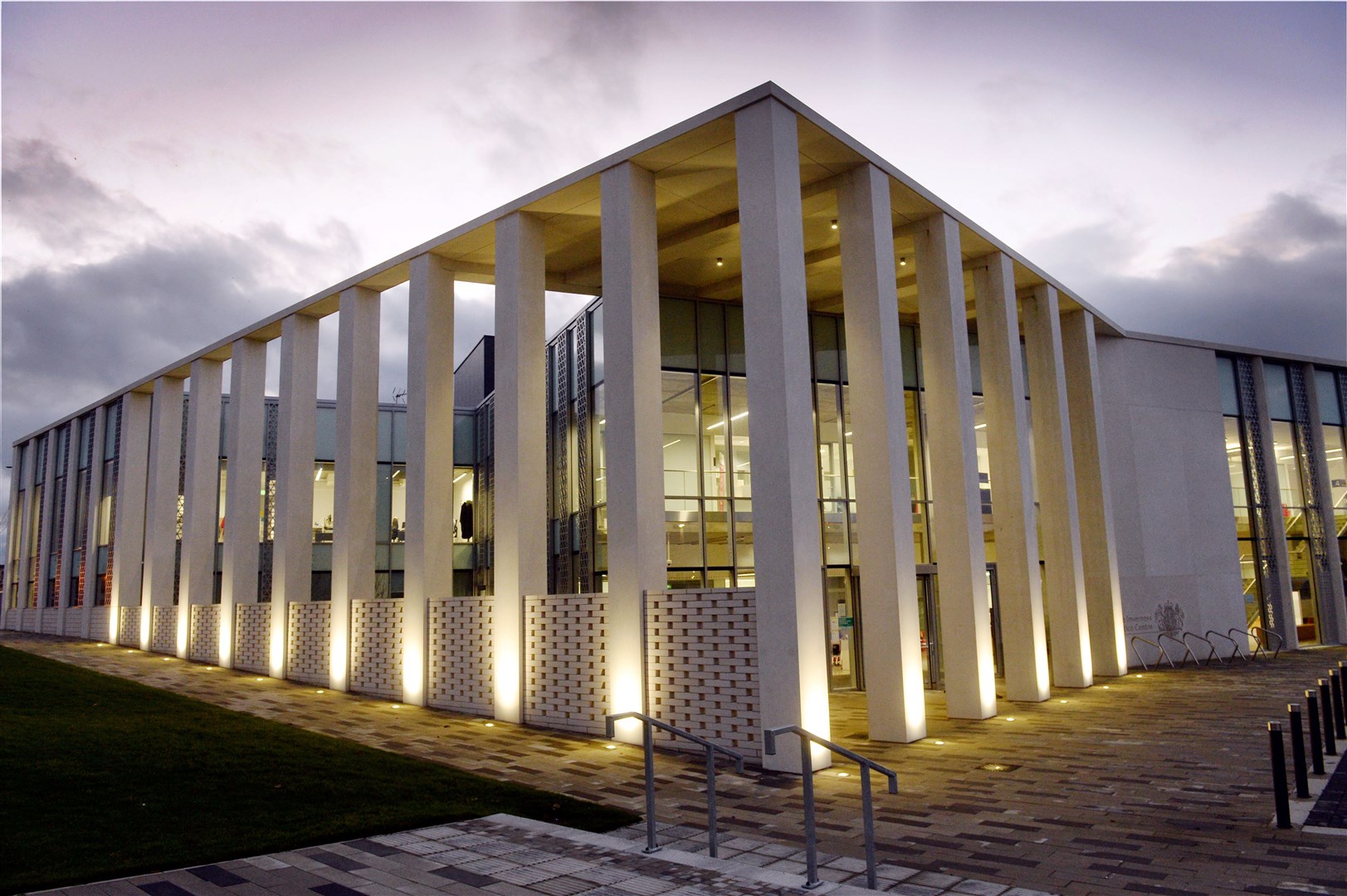 Inverness Justice Centre where the trial was being heard.