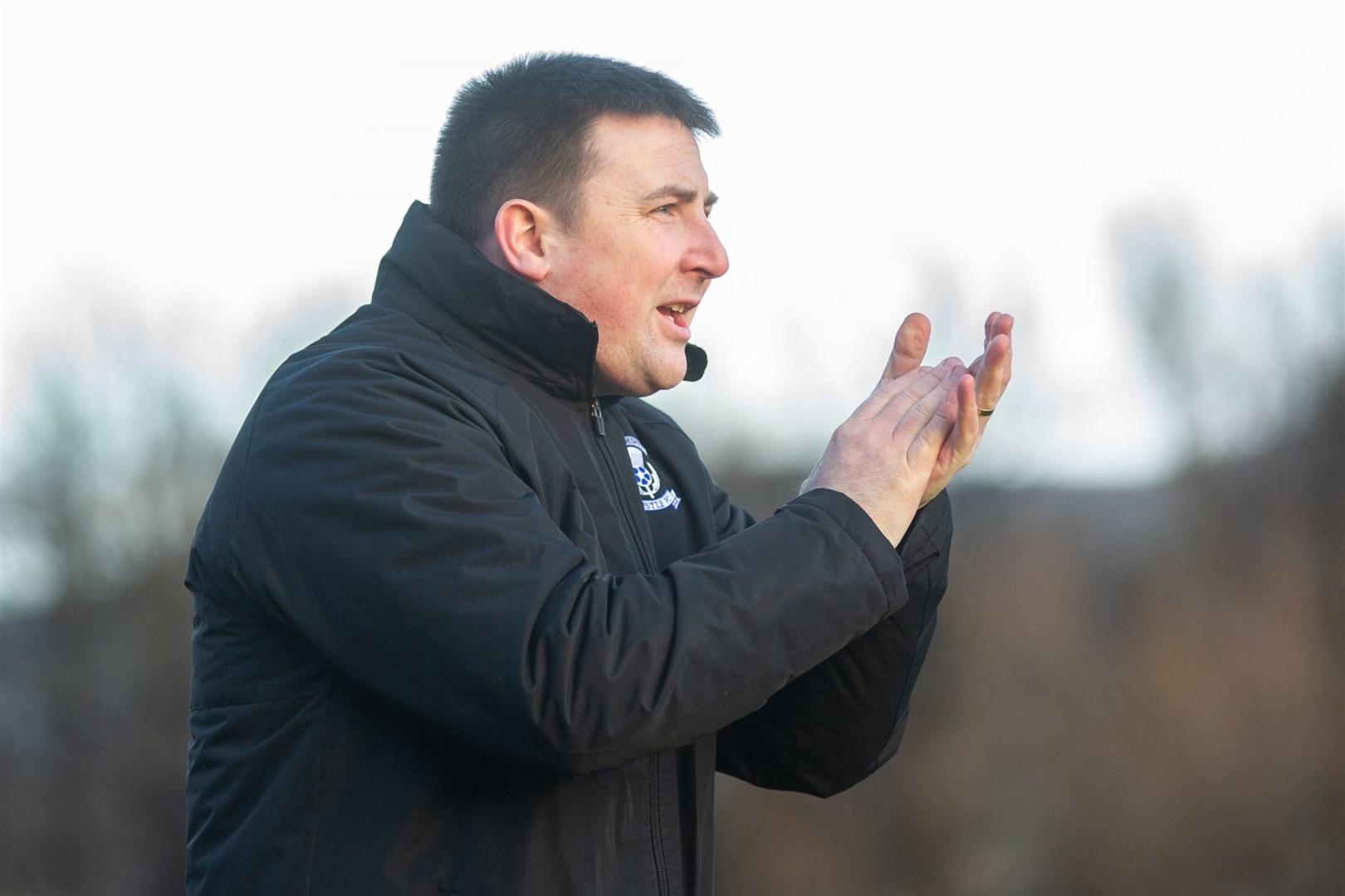 Strathspey Thistle manager Gordon Nicolson. Picture: Daniel Forsyth