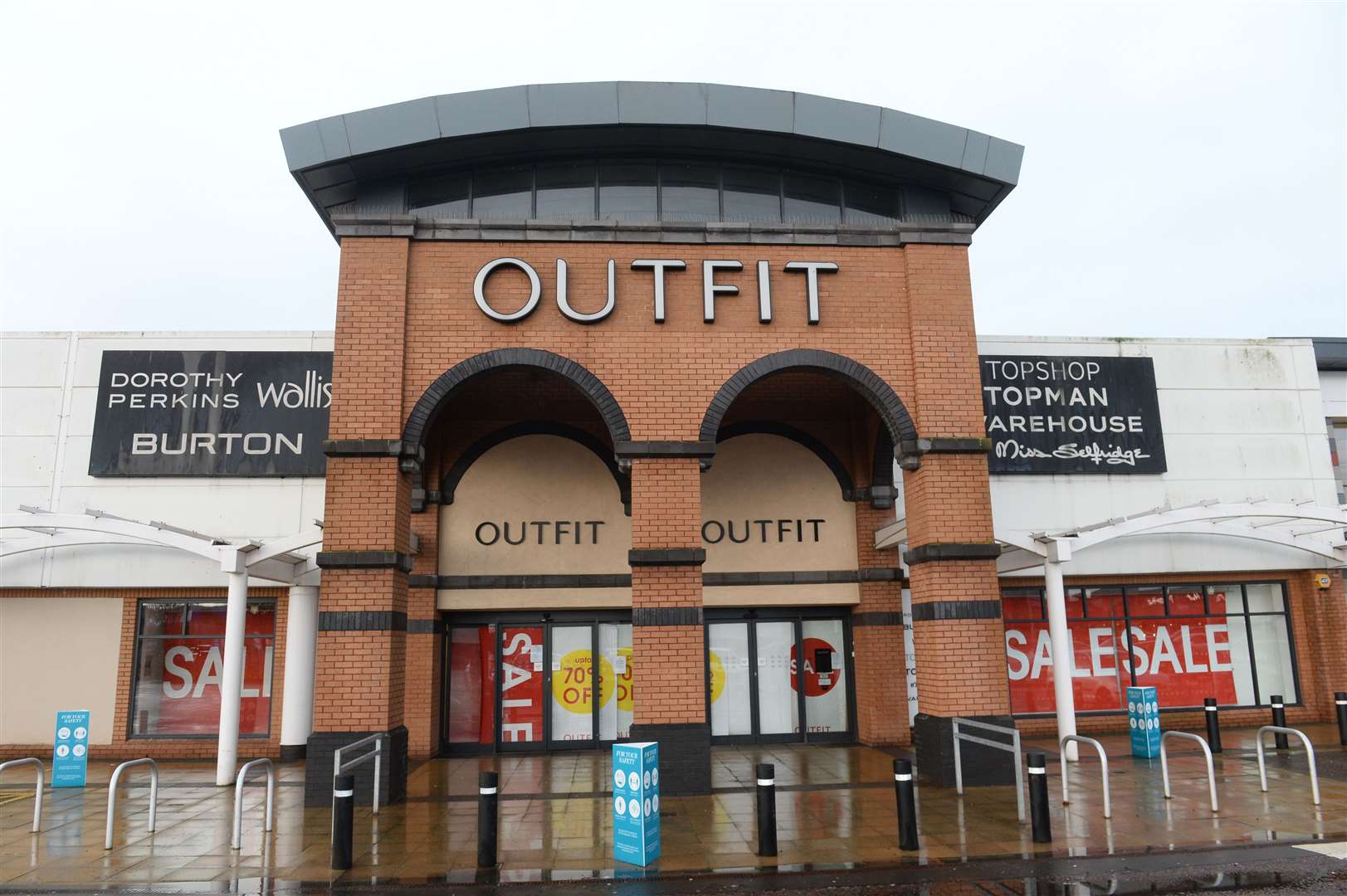 Outfit's Inverness Retail Park includes Topman, Topshop and Miss Selridge concessions – all brands which have now been bought by online retailer Asos.
