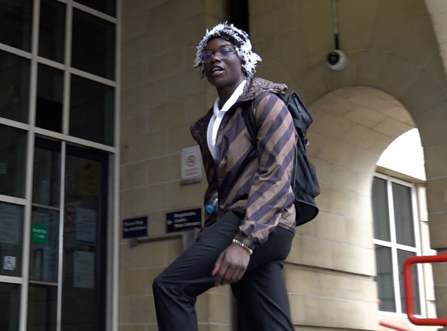 The social media star is completing a creative media production course at a sixth form college (Ben Gorton/PA)
