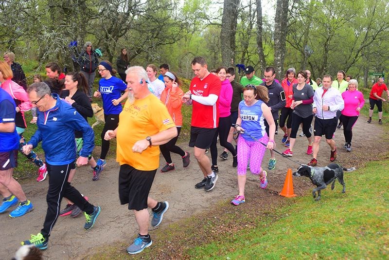 On the run at Aviemore