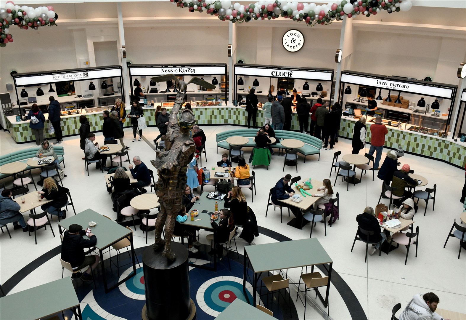 Loch & Larder photographed from upstairs in the Eastgate Shopping Centre. Picture: James Mackenzie.