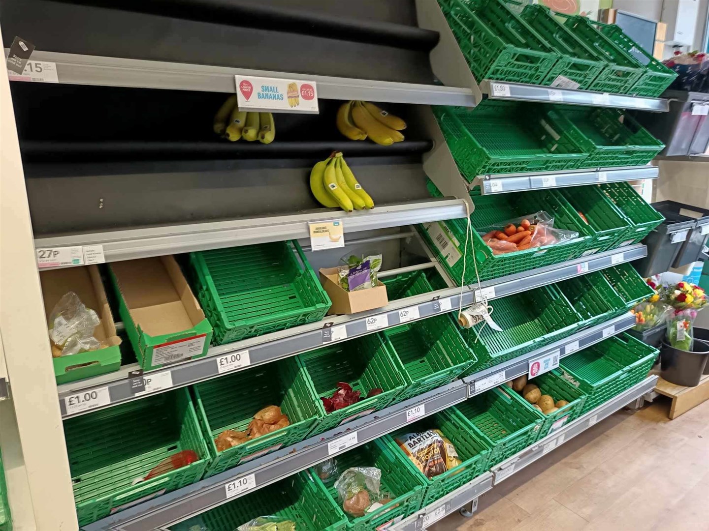 FRUIT AND VEG: Bit by bit some supplies are getting through in Badenoch
