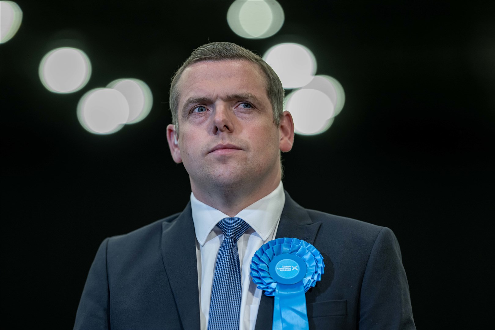 Douglas Ross announced during the General Election campaign that he was stepping down as Scottish Tory leader (Michal Wachucik/PA)