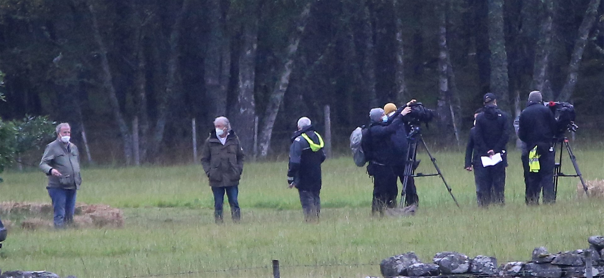 Jeremy Clarkson and James May get acclimatised this afternoon